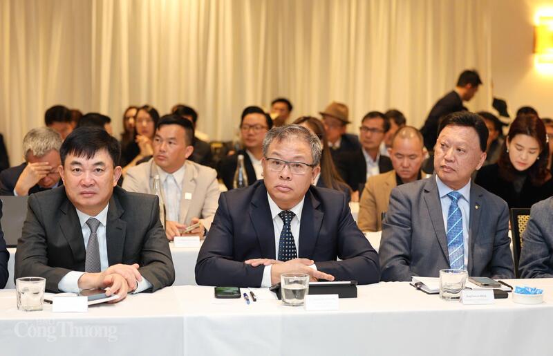 Σύνεδροι που παρευρίσκονται στο φόρουμ. Φωτογραφία: Nguyen Minh