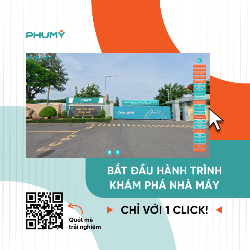 Chỉ với 1 click, dễ dàng khám phá tổ hợp Nhà máy Phú Mỹ theo cách trực quan, sinh động và thuận tiện nhất ngay từ thiết bị cá nhân. Ảnh PVFCCo - Phú Mỹ