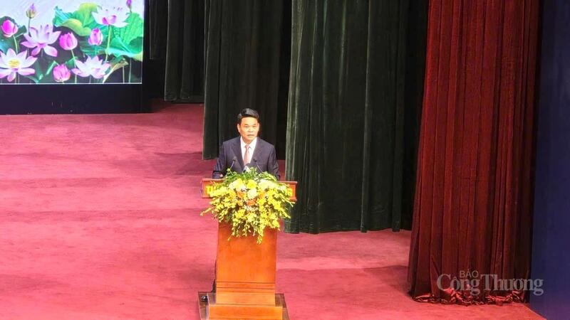 Ông Lê Ngọc Châu, Chủ tịch UBND TP. Hải Phòng phát biểu tại sự kiện