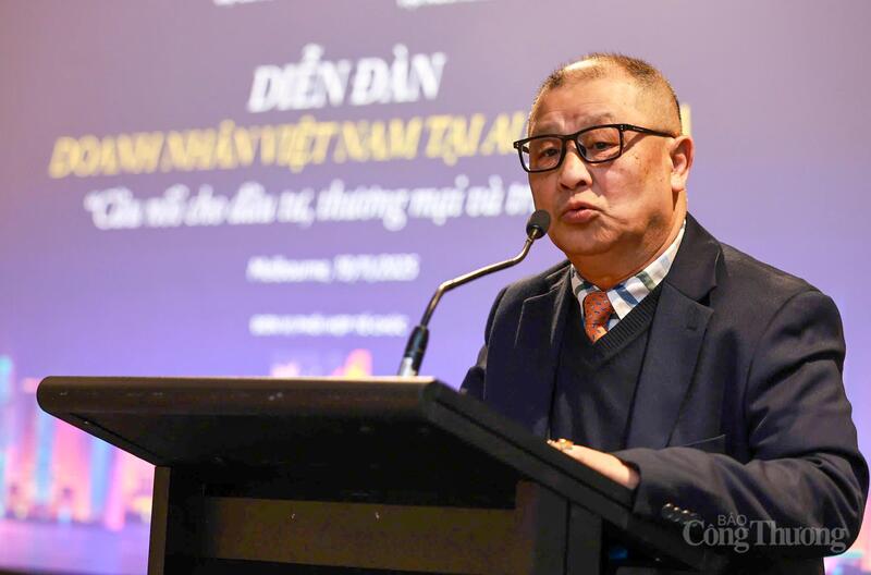 Ông Trần Bá Phúc, Chủ tịch Hội Doanh nhân Việt Nam tại Australia.