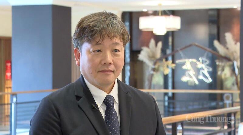 Ông Yusuke Ishihara - Phó Tổng Thư ký Công đoàn Kim khí Nhật Bản (JCM). Ảnh: Quốc Chuyển