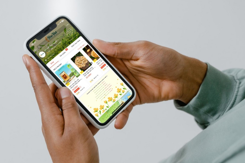 Gian hàng Bản Việt_Thái Nguyên trên Shopee chuyên phân phối các sản phẩm OCOP, đặc sản và nông sản chủ lực của tỉnh.