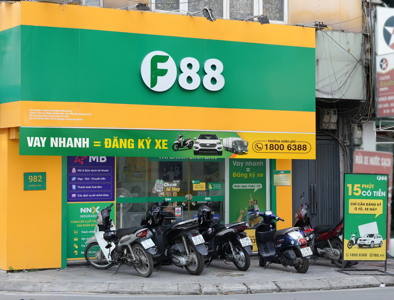 F88 ghi nhận kết quả kinh doanh tăng trưởng mạnh.