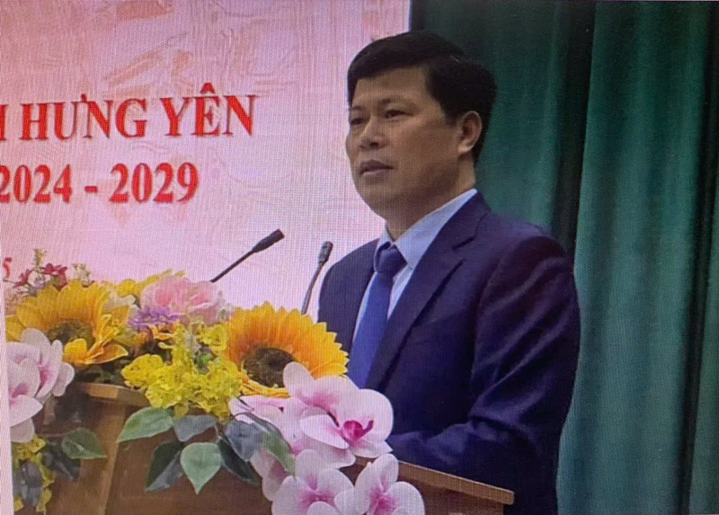 Phó Bí thư Thường trực Tỉnh ủy Trần Quốc Toản giữ chức Chủ tịch Uỷ ban Mặt trận Tổ quốc tỉnh Hưng Yên nhiệm kỳ 2024 - 2029 (Ảnh: Duy Hưng)