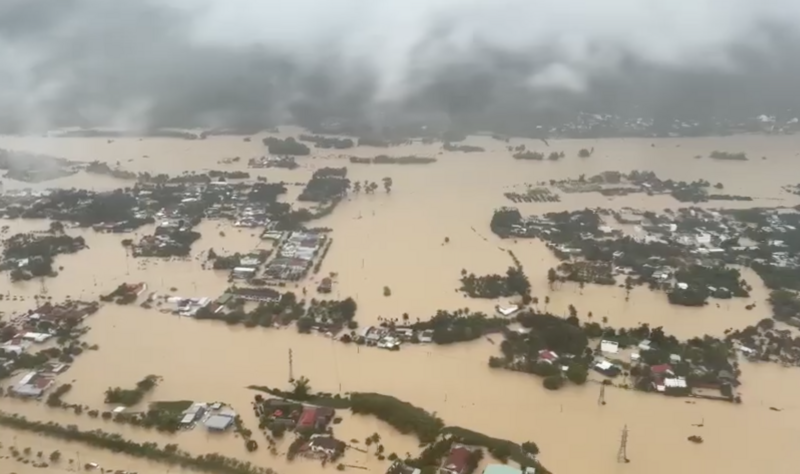 Lũ trên các sông lên nhanh gây ngập lụt nặng ở nhiều nơi - Ảnh: VGP