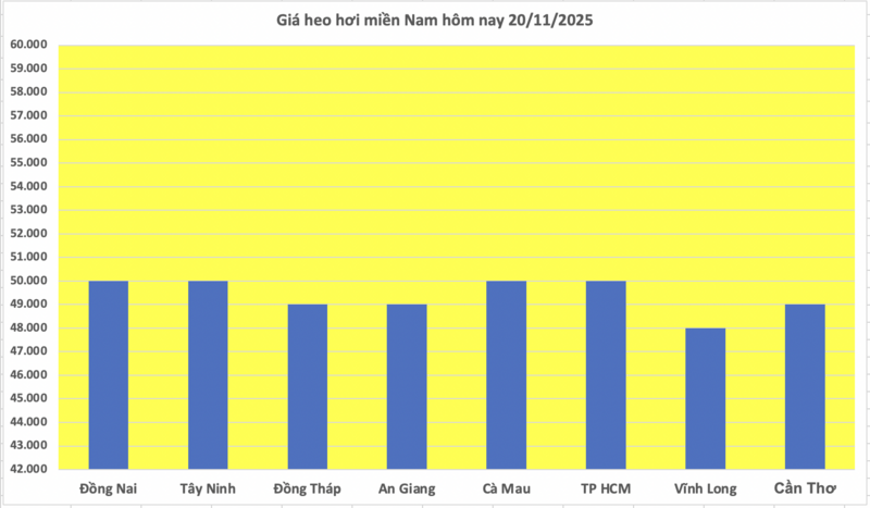Grisepris i dag 20. november 2025: Fortsetter å øke i pris - 3