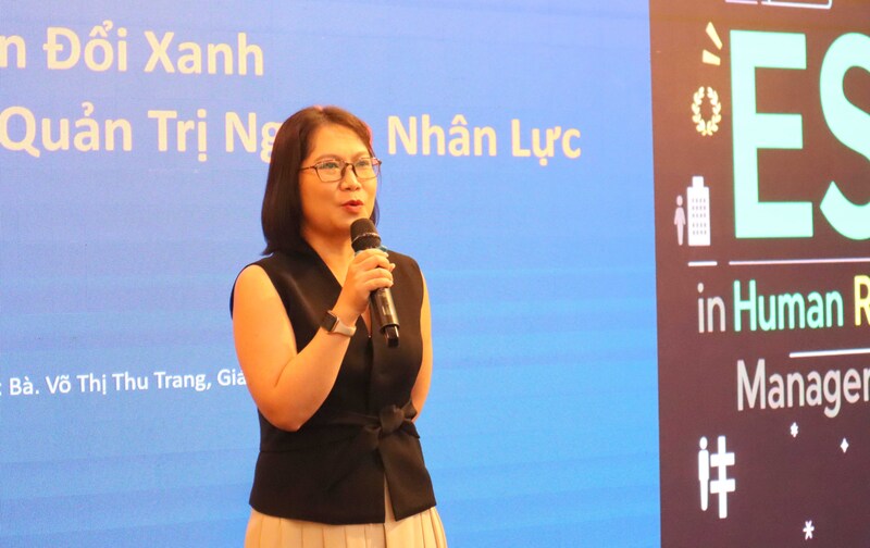 Bà Võ Thị Thu Trang - Giám đốc toàn quốc, Công ty TNHH Elitez Asia Việt Nam. Ảnh: Minh Khuê.