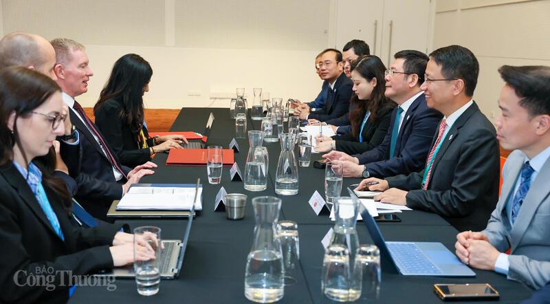 Chùm ảnh: Bộ trưởng Nguyễn Hồng Diên họp song phương cấp Bộ trưởng với Vương quốc Anh - 4