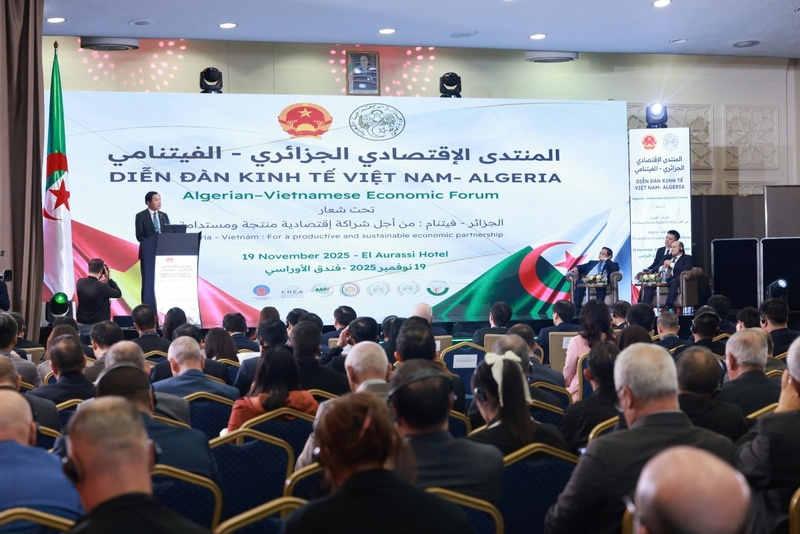 Toàn cảnh Diễn đàn Kinh tế Việt Nam - Algeria (Ảnh Petrovietnam)