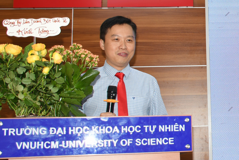 ThS. Văn Chí Nam - Phó Hiệu trưởng Trường Đại học Khoa học Tự nhiên. Ảnh: Minh Khuê.