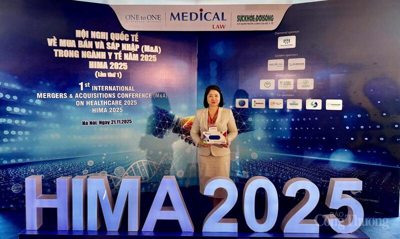 Mevrouw Phung Mai Lan - adjunct-directeur van Vtech International Trading LLC. Foto: Dieu Anh