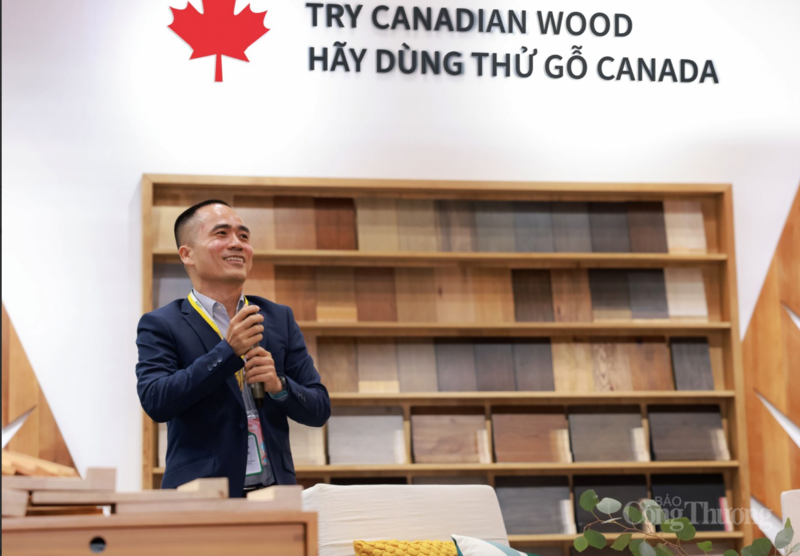 Ông Trần Thanh Vẹn, Giám đốc Quốc gia của Canadian Wood Việt Nam