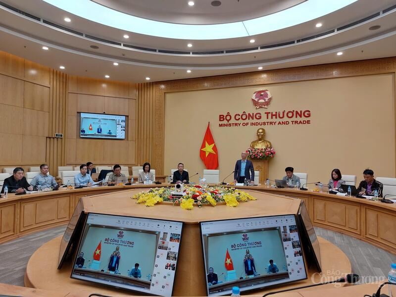 Ông Trần Thanh Hải phát biểu tại hội nghị