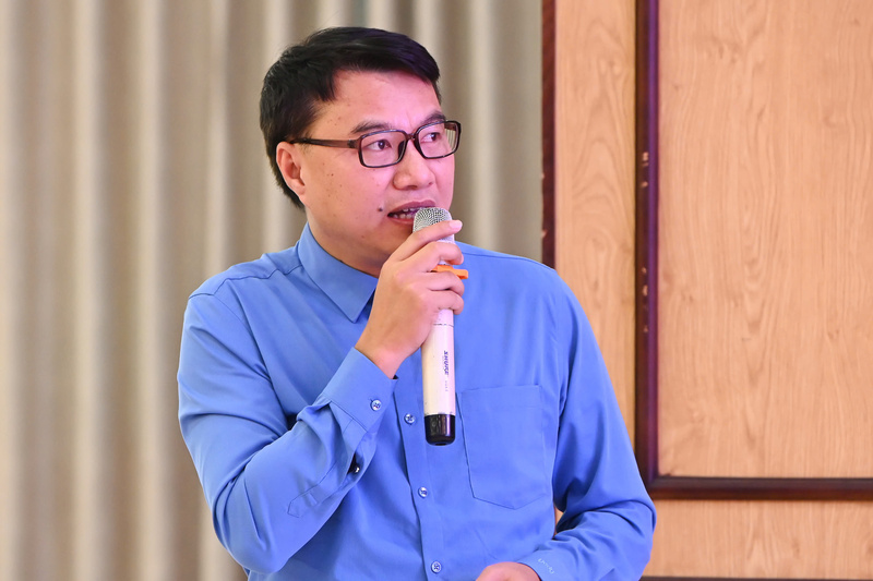 TS. Nguyễn Văn Mạnh - Trưởng phòng Khoa học Công nghệ của Viện Quy hoạch Thủy lợi. Ảnh: Tùng Đinh.