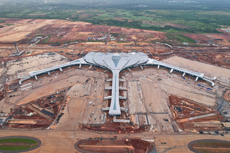 Dự án sân bay Long Thành do Vietcombank tài trợ vốn. Ảnh: Thái Minh.