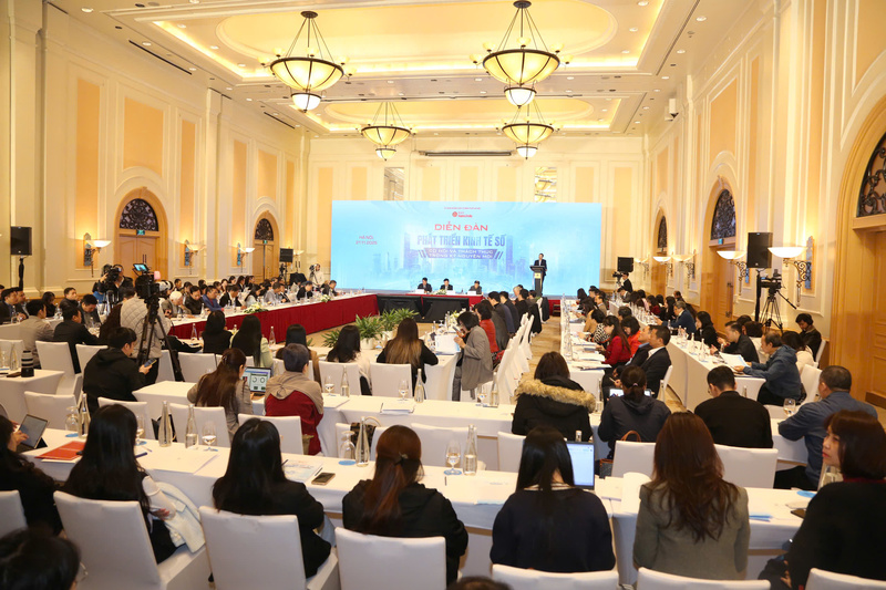 Toàn cảnh Diễn đàn “Phát triển kinh tế số: Cơ hội và thách thức trong Kỷ nguyên mới”
