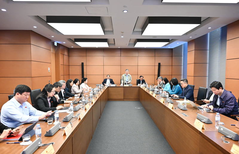 Quang cảnh buổi thảo luận tổ. Ảnh: VPQH.