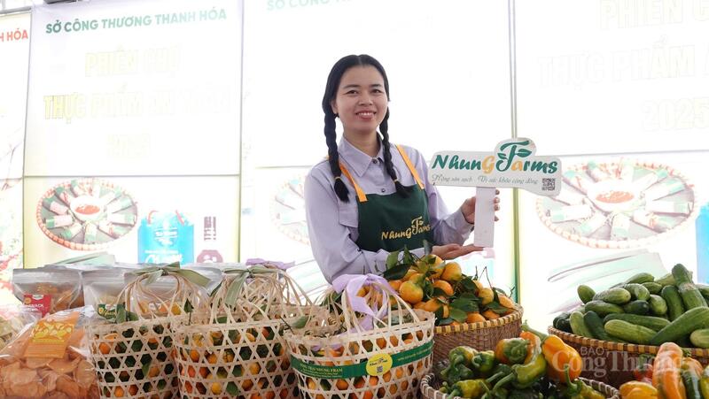 Những sản phẩm sạch, được xây dựng theo chuỗi liên kết của Nhung Farms