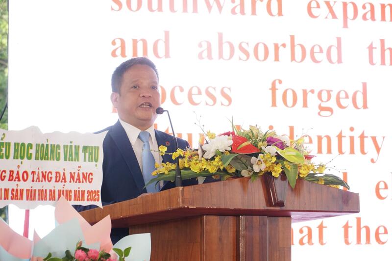 Giám đốc Bảo tàng Đà Nẵng Huỳnh Đình Quốc Thiện