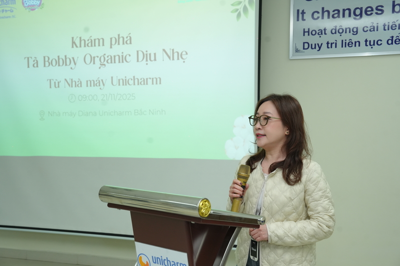 Bà Nguyễn Giang, Giám đốc ngành hàng Mẹ & Bé của TikTok Shop Việt Nam. Ảnh: Đ.N