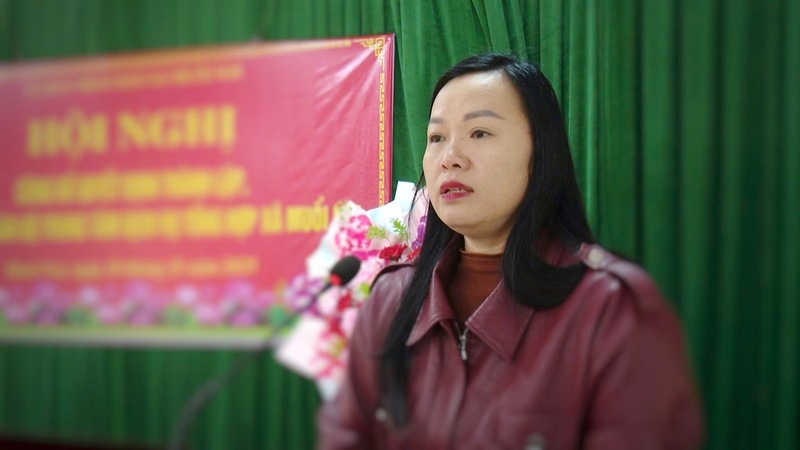 Bà Quàng Thị Phượng, Phó Chủ tịch UBND xã Muổi Nọi.