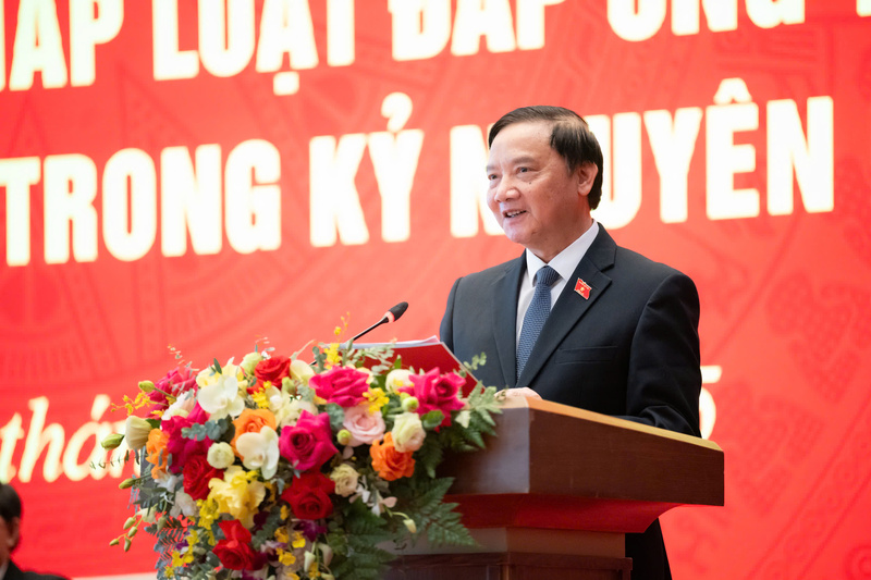 Phó Chủ tịch Quốc hội Nguyễn Khắc Định.