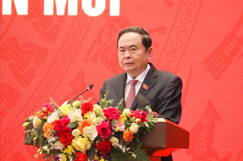 Chủ tịch Quốc hội Trần Thanh Mẫn phát biểu khai mạc diễn đàn