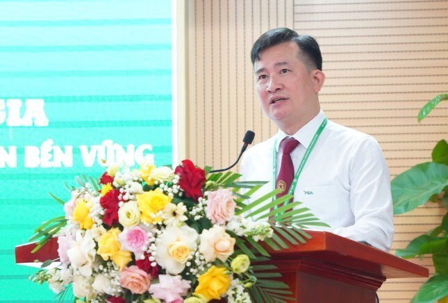 PGS.TS Trần Trọng Phương, Trưởng Khoa Tài nguyên và Môi trường, Học viện Nông nghiệp Việt Nam. Ảnh: Châu Linh