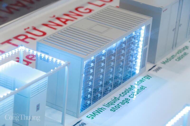 Mô hình hệ thống BESS. Ảnh: Thanh Tuấn