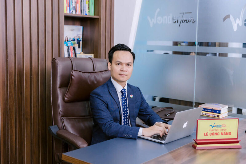 Ông Lê Công Năng – Chủ tịch Diễn đàn Doanh nhân Việt Nam, Chủ tịch Công ty Wondertour. Ảnh NVCC