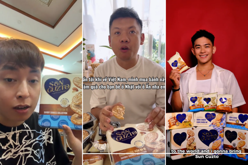 Các kênh Tiktok Snooppi, Văn Hằng Ngân & Như một điều hiển nhiên mang Sun Guzto đi khắp thế giới.