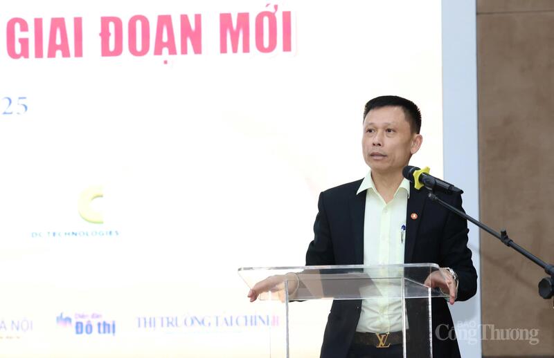 Tổng Biên tập Báo Kinh tế và Đô thị - ông Nguyễn Thành Lợi. Ảnh: Ban Tổ chức