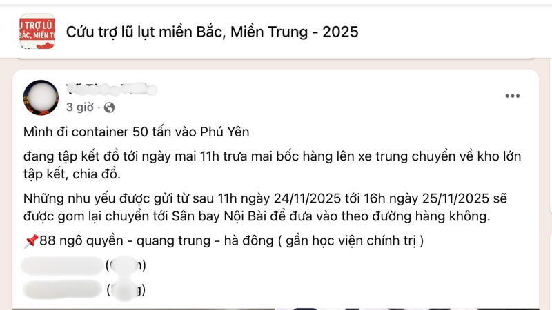 Cộng đồng và doanh nghiệp chung sức tiếp lực miền Trung khắc phục hậu quả mưa lũ - 4