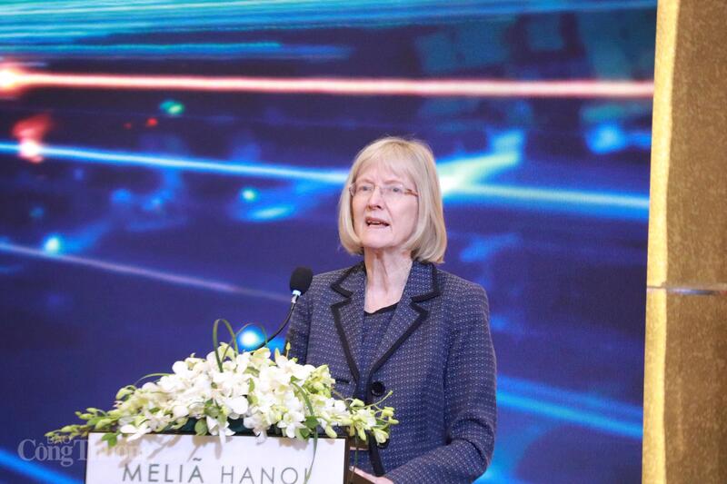 Bà Gillian Bird, Đại sứ đặc mệnh toàn quyền Australia tại Việt Nam. Ảnh: Thanh Tuấn