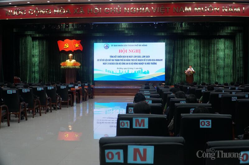 TP. Đà Nẵng là một trong những địa phương đầu tiên trong cả nước về đích thực hiện Chiến dịch 90 ngày làm giàu, làm sạch cơ sở dữ liệu đất đai