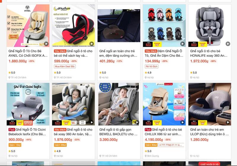 Thị trường ghế an toàn cho trẻ 'nóng' trước 'giờ G' - 1