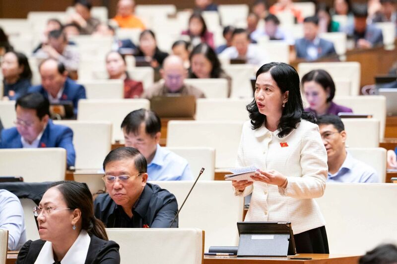 Đại biểu Điểu Huỳnh Sang (đoàn Đồng Nai). Ảnh: QH