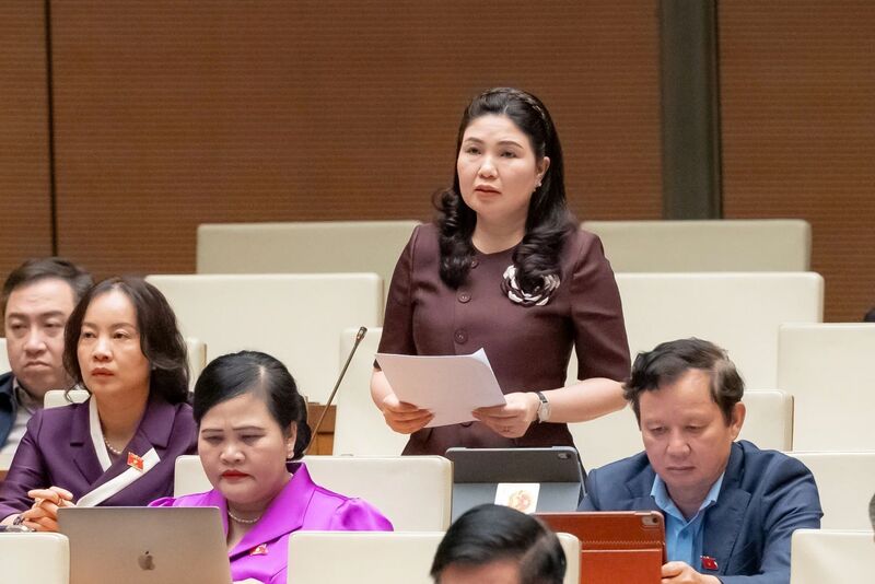 Tran Thi Van – Bac Ninh küldöttsége. Fotó: NA