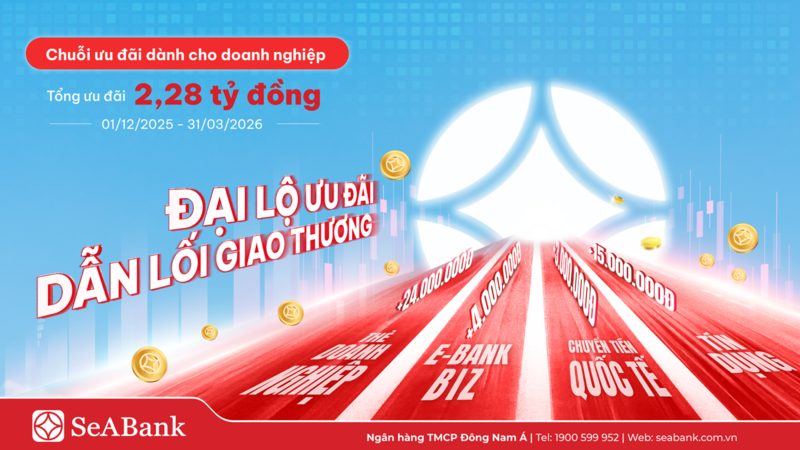 Chương trình “Đại lộ ưu đãi - Dẫn lối giao thương”. Ảnh: SeABank