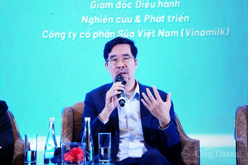 Ông Nguyễn Quốc Khánh - Giám đốc điều hành Nghiên cứu và Phát triển Công ty cổ phần Sữa Việt Nam (Vinamilk). Ảnh: Thái Mạnh
