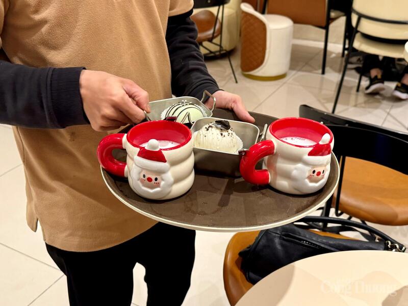 Karácsonyi italok. Fotó: Dieu Anh