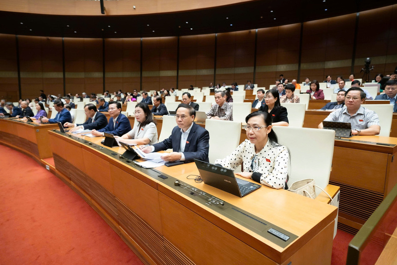 Các đại biểu tham dự phiên họp.