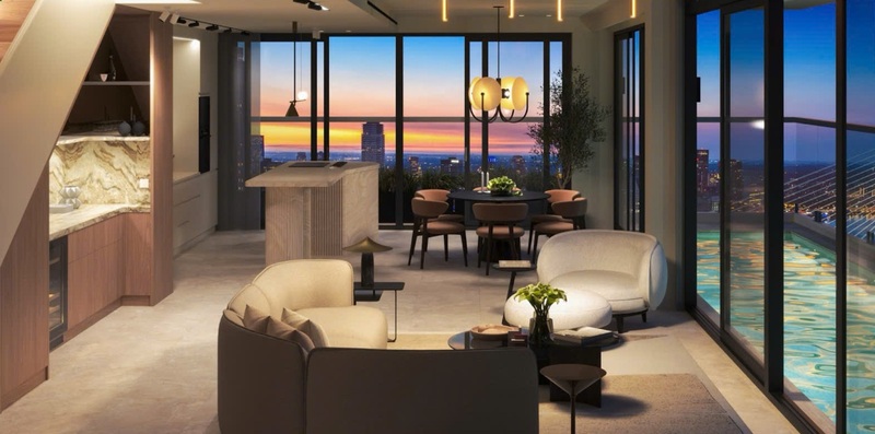 Penthouse và Duplex chính là “dinh thự trên không”, nơi tầm nhìn panorama ôm trọn nhịp sống thượng lưu và không gian riêng tư tuyệt đối