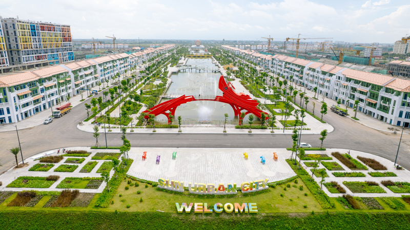 Bức tranh hạ tầng đô thị phía Nam Thủ đô ngày một hiện đại. Ảnh: Minh Khánh