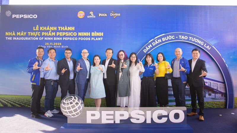 Công ty TNHH Thực phẩm PepsiCo Việt Nam khánh thành Nhà máy thực phẩm PepsiCo Ninh Bình