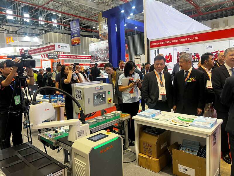 На выставке Vinamac Expo 2025 будет представлено множество зон с группами машин, оборудования и промышленных технологий.