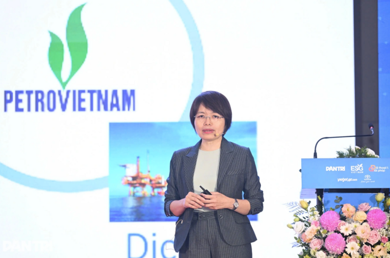 Bà Đỗ Thị Thu Phương, Phó trưởng ban, Ban An toàn môi trường và Phát triển bền vững (Petrovietnam). Ảnh: Mạnh Quân