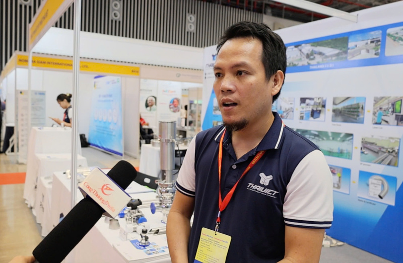 Herr Bui Bao Cam - Vertriebsleiter, Thai Viet Vietnam Company.