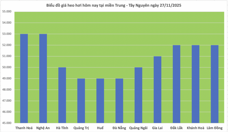 Prix ​​du porc aujourd'hui, 27 novembre 2025 : région Centre, augmentation de 1 000 VND/kg - 2