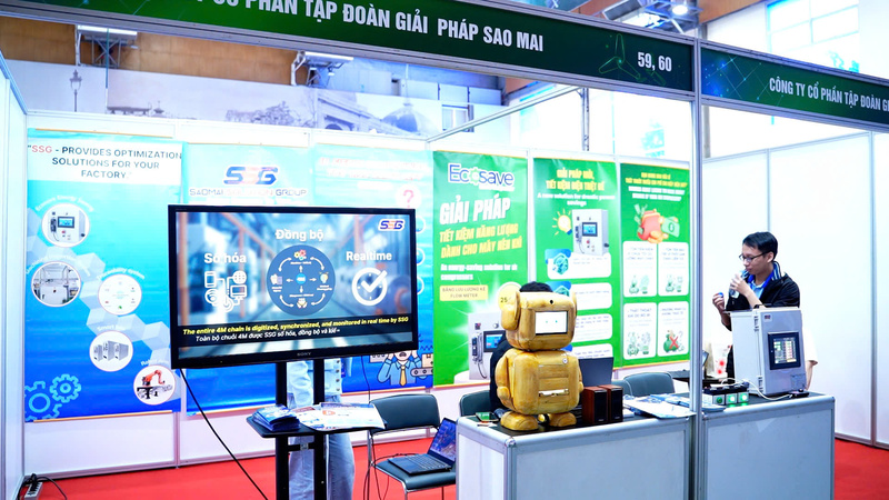 Triễn lãm với những đổi mới trong phương thức tổ chức, nâng cấp chất lượng gian hàng và mở rộng nội dung theo định hướng “xanh - số - hiệu quả".